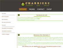 Tablet Screenshot of charrierebois.com